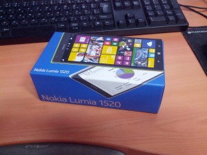 Lumia 1520 Box